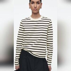 COS Long Sleeve Stripe Shirt